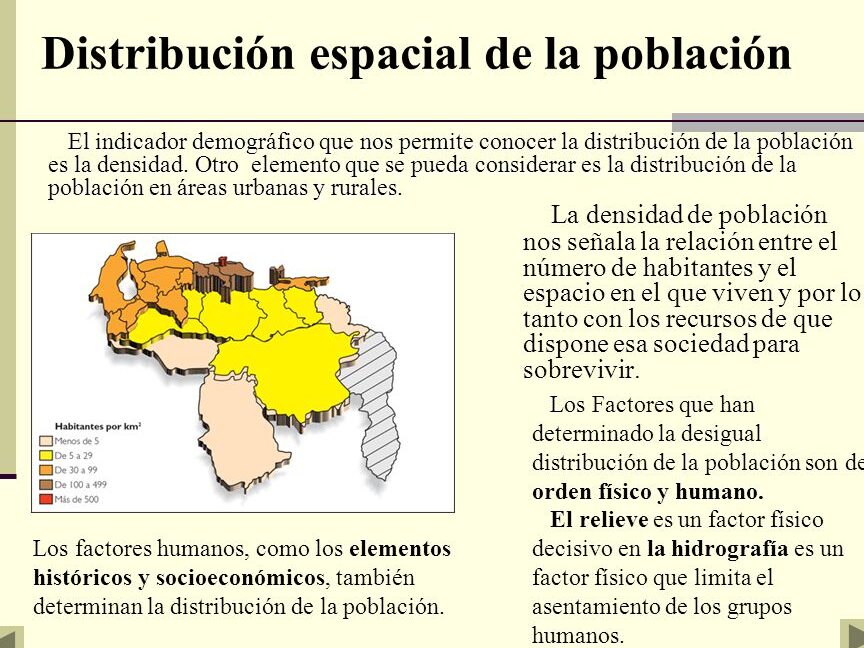 Análisis de la Distribución Espacial de la Población en Venezuela